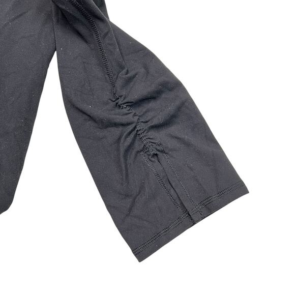 Lululemon Corsetry Tight Pant Dance Leggings Ruched Ankle Spilt Hem Black 4 - Picture 5 of 5